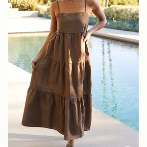 NWOT Charlie Holiday Isabella Cover-up Midi Dress